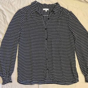 Max Studio L Long Sleeve Blouse